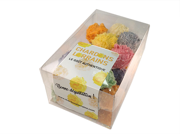 Chardons liqueur – coffret de 36 pièces assorties