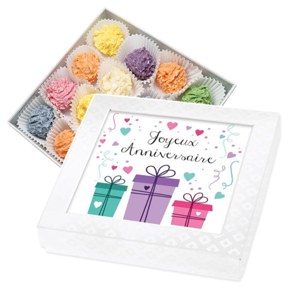 coffret joyeux anniversaire 16 chardons